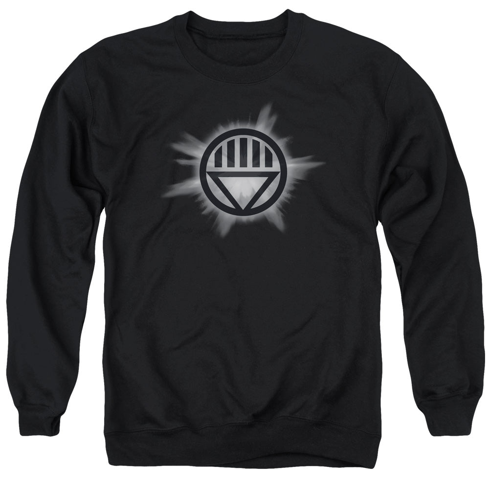 Green Lantern Black Glow Mens Crewneck Sweatshirt Black