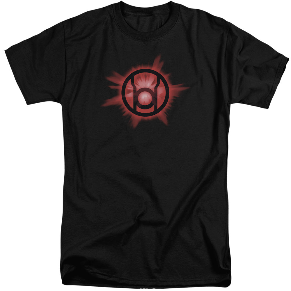 Green Lantern Red Glow Mens Tall T Shirt Black Officially Licensed