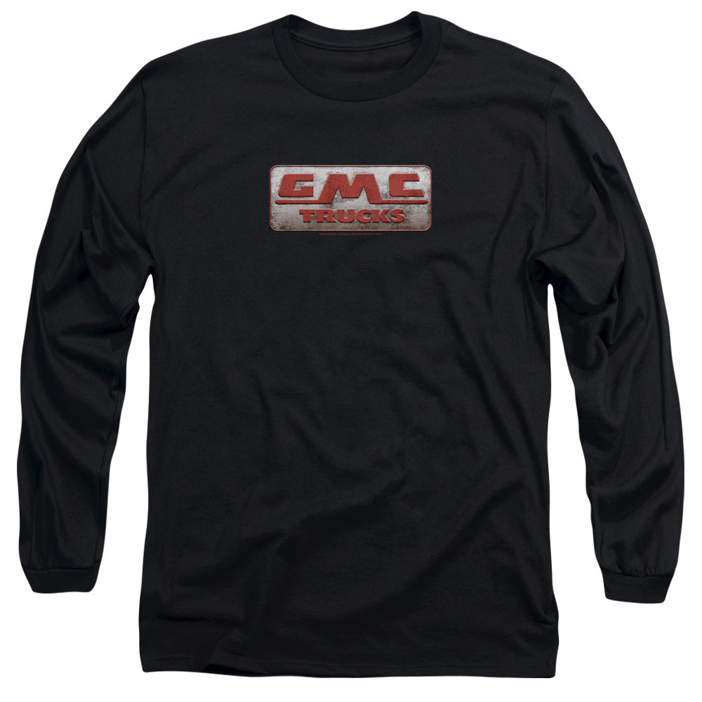 Gmc Beat Up 1959 Logo Mens Long Sleeve Shirt Black Officially Licensed