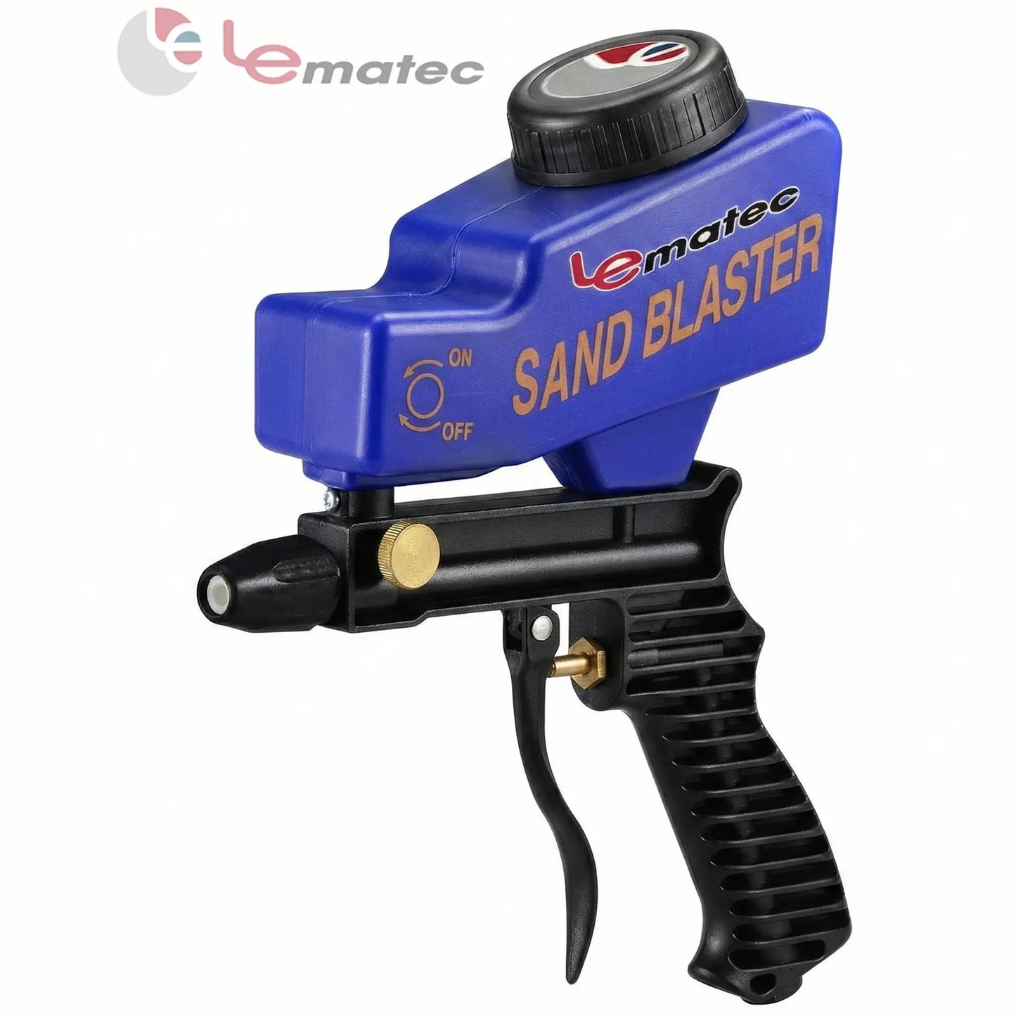 Handheld Sandblaster for Etching & Rust | LE LEMATEC Portable