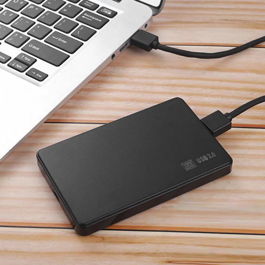 Mini 3TB USB 2.0/3.0 Hard Disk Adapter Enclosure Case for Laptop PC 2.5 Inch SATA SSD HDD External Mobile Box Portable Hard Disk - THOOBO!