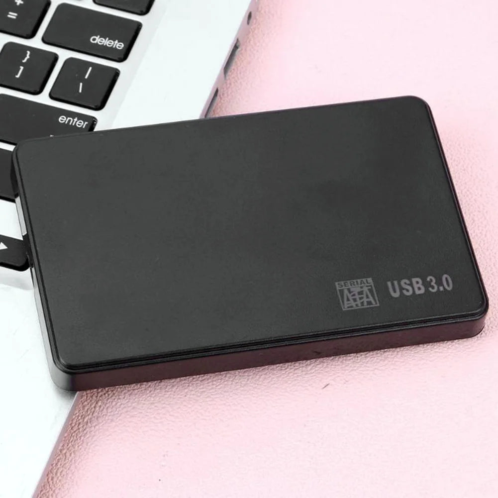 Mini 3TB USB 2.0/3.0 Hard Disk Adapter Enclosure Case for Laptop PC 2.5 Inch SATA SSD HDD External Mobile Box Portable Hard Disk - THOOBO!