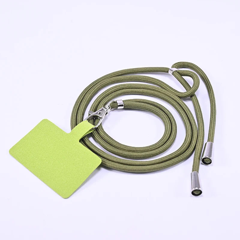 Phone Lanyard Adjustable Detachable Cord Lanyard Strap For Mobile Phone Chain Accessories Cell Phone Rope Neck Straps Universal