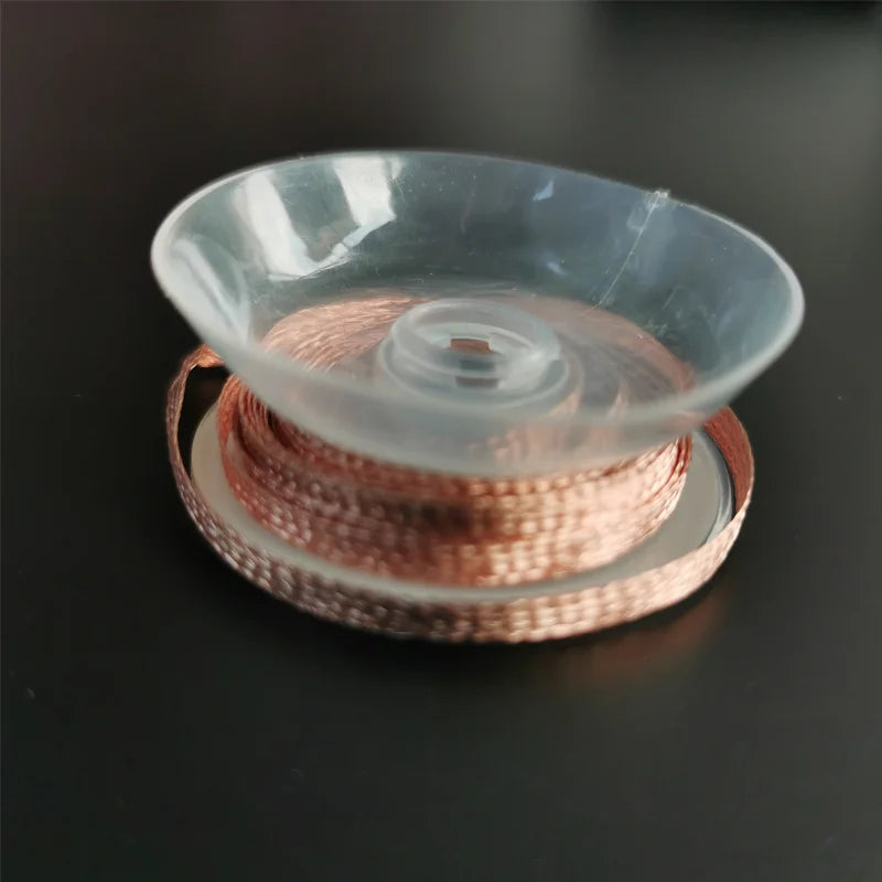 Tin Whisperer – 1PC Precision Desoldering Wick 1.5M (2.0mm / 3.5mm) Copper Solder Remover Wire Repair Tool