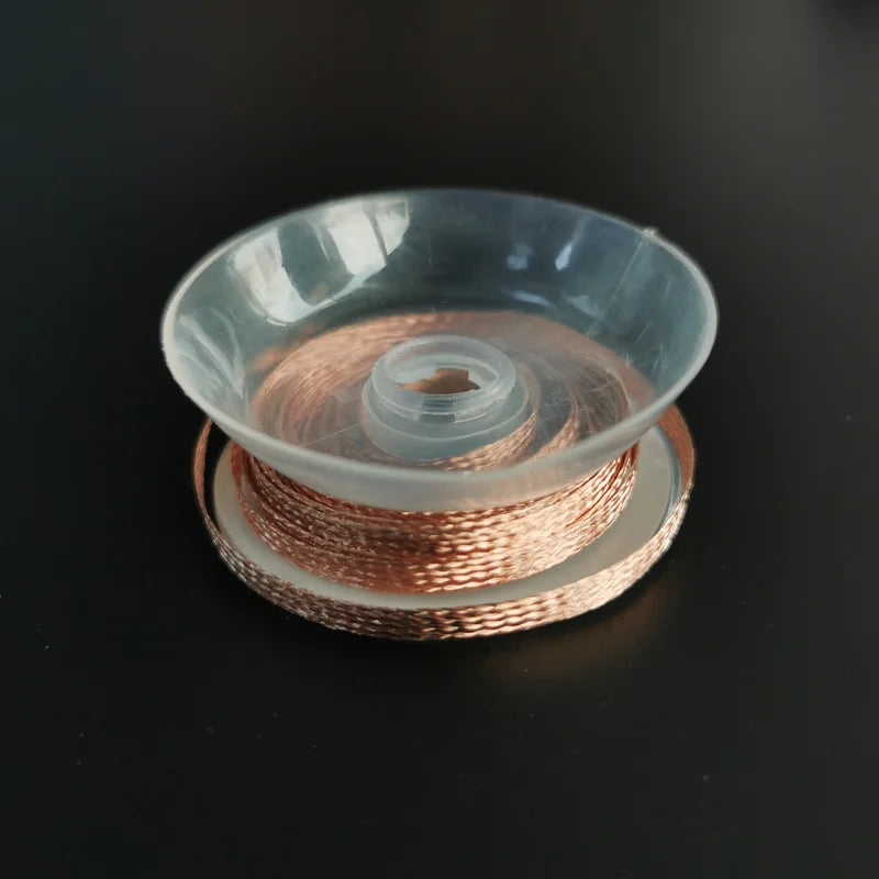 Tin Whisperer – 1PC Precision Desoldering Wick 1.5M (2.0mm / 3.5mm) Copper Solder Remover Wire Repair Tool