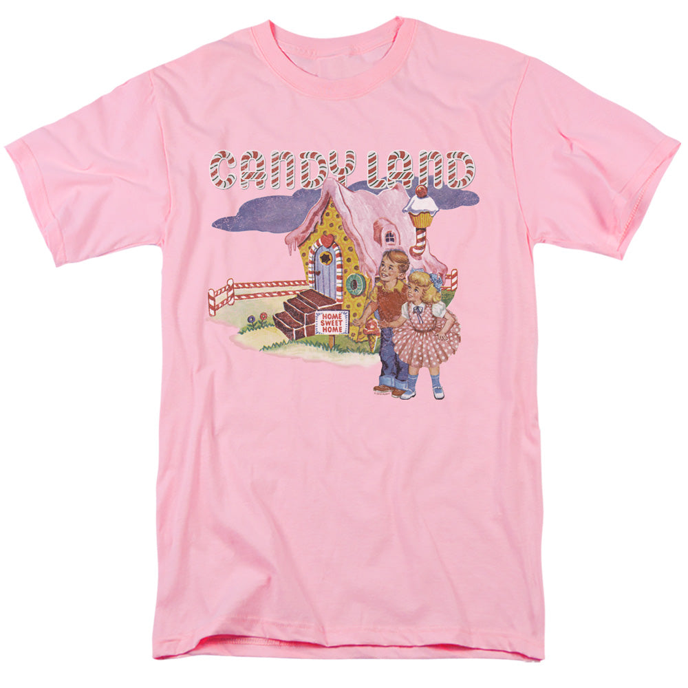 Candy Land Cotton Candy Land Mens T Shirt Pink Officially Licensed