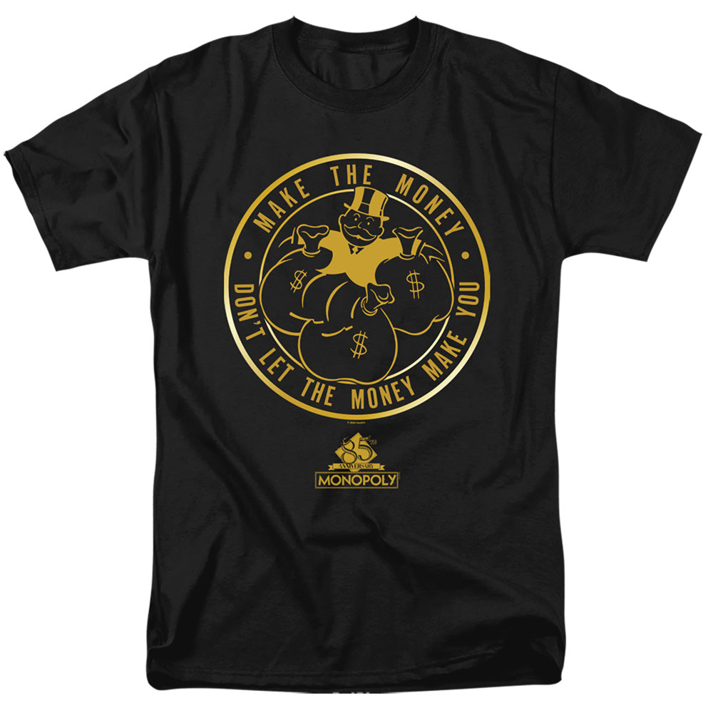 Monopoly Make Mens T Shirt Black Officially Licensed