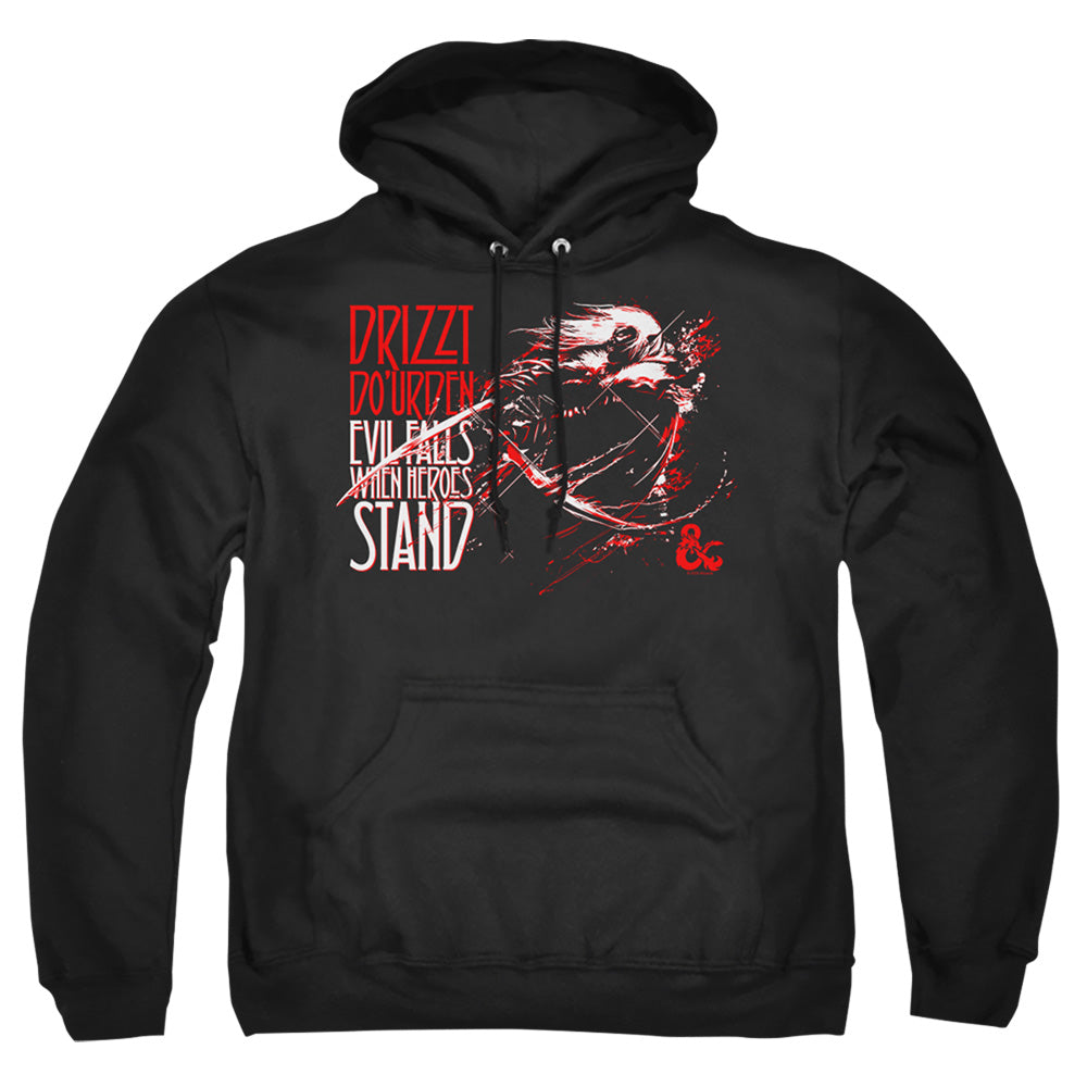 Dungeons And Dragons Evil Falls Mens Hoodie Black Officially Licensed