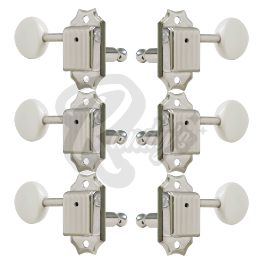 "Vintage Tone Revival" Tuners by Gotoh® w/ Oval Buttons (Tall Posts) - Fits Gibson®