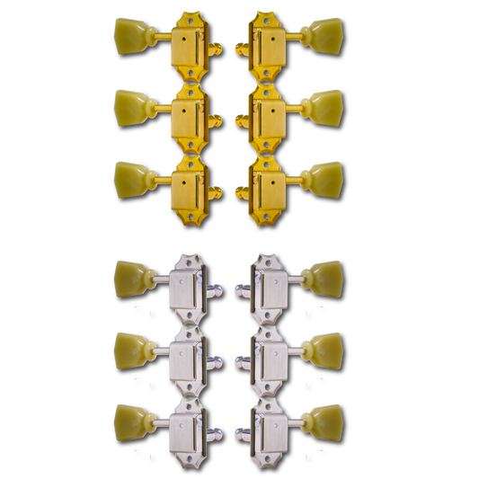 "Vintage Tone Revival" Tuners by Gotoh® w/ Keystone Buttons (Tall Posts) - Fits Gibson®