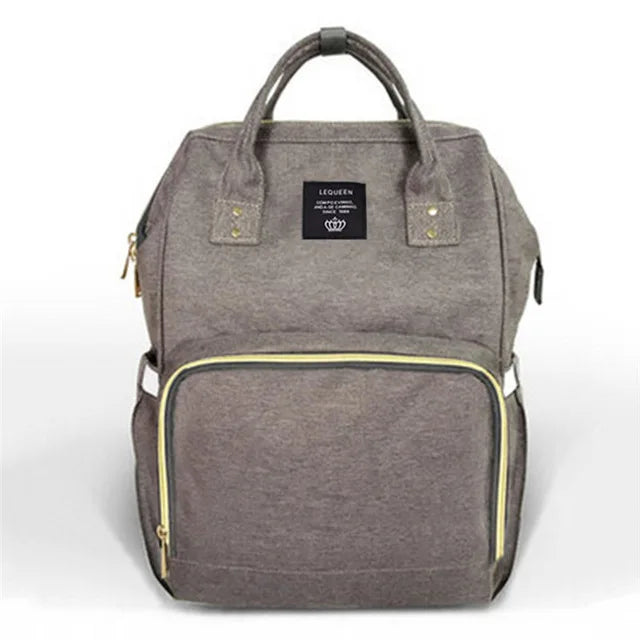 LeQueen LuxeCare — Fashion Maternity Nappy Backpack for Modern Moms & Super Dads