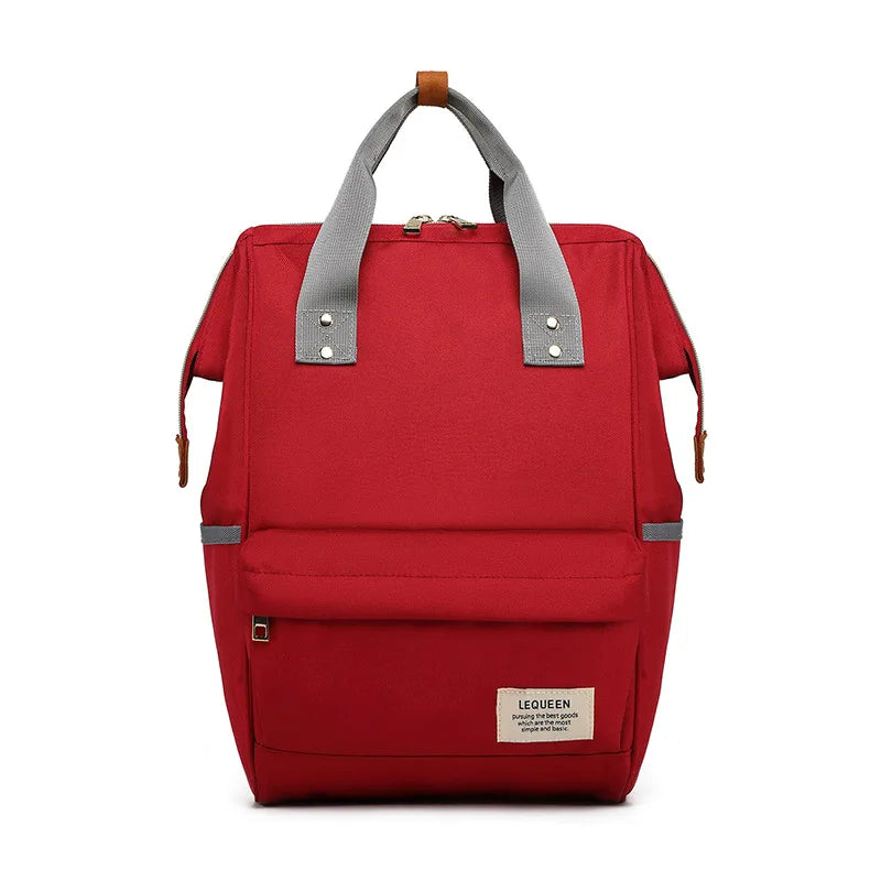 LeQueen LuxeCare — Fashion Maternity Nappy Backpack for Modern Moms & Super Dads