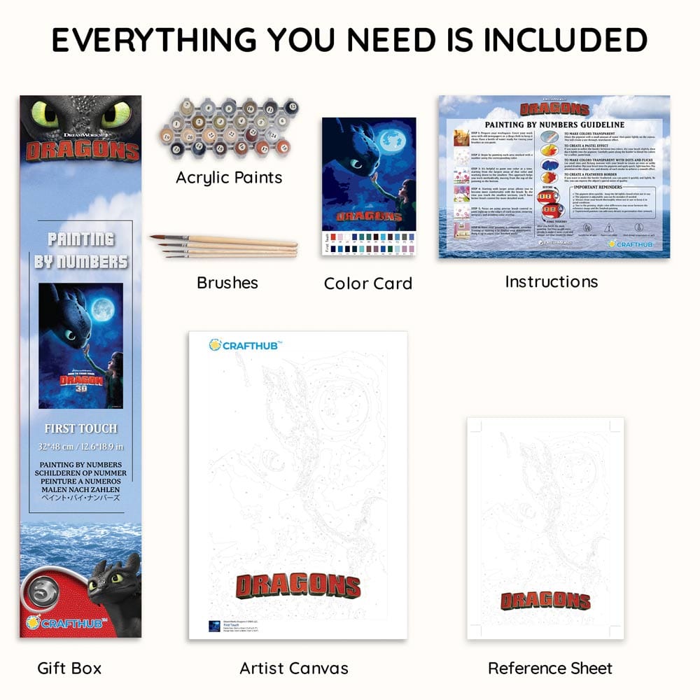 First Touch - Paint By Numbers Kit