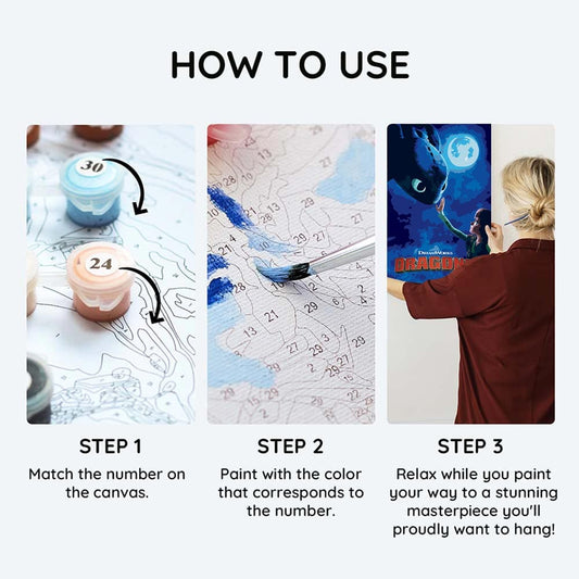 First Touch - Paint By Numbers Kit