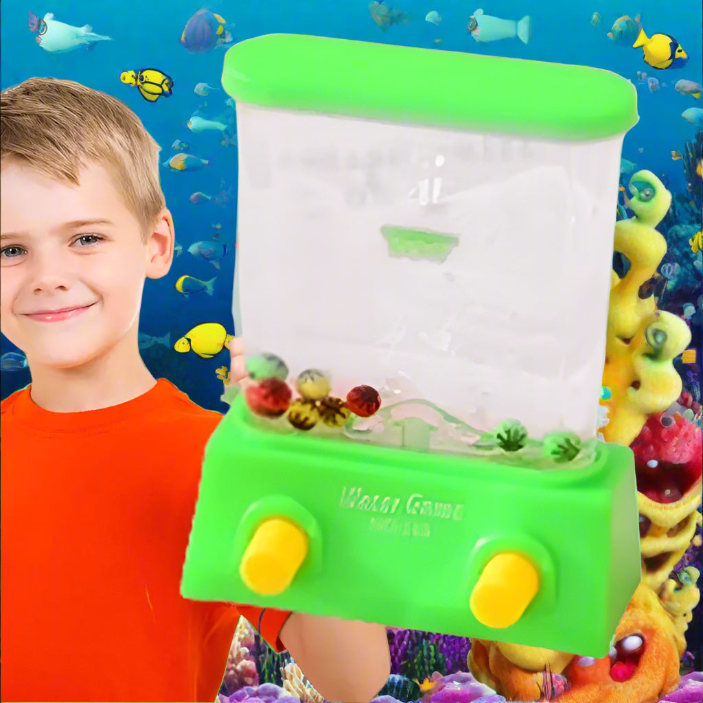Handheld Water Game Miniature Arcade Set Water Games Educational Fine Motor Toys With Toss Water Ring Retro Pastime Party Favor - THOOBO!