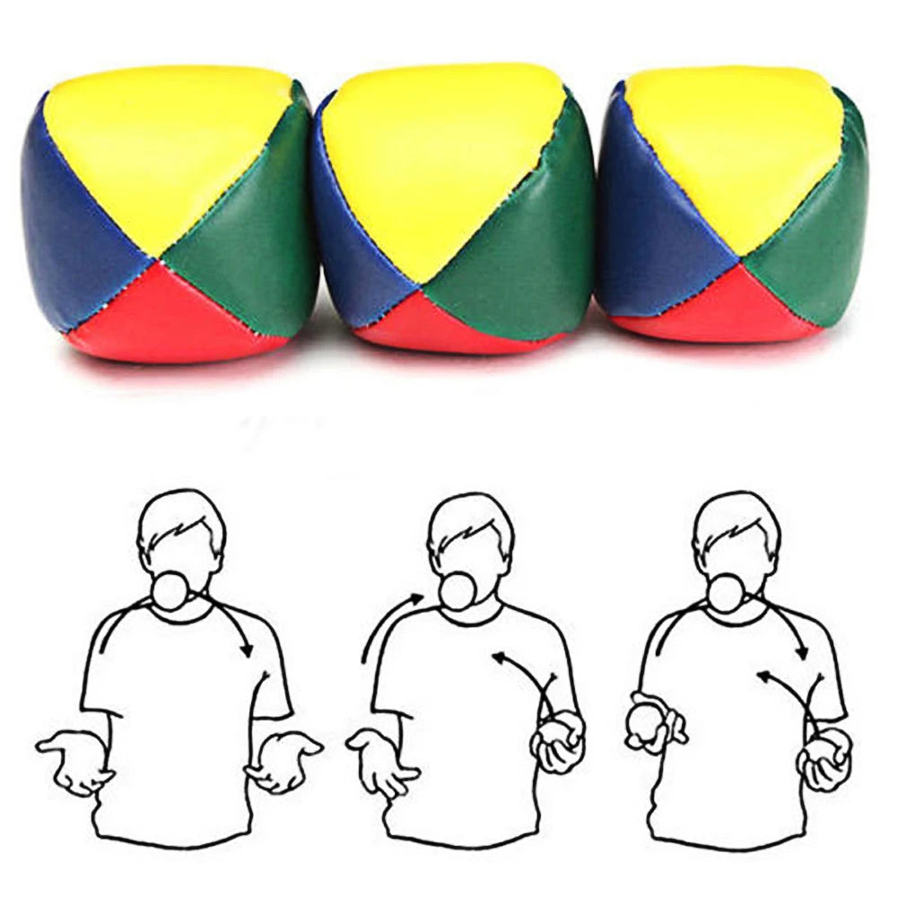 1pc Juggling Balls Classic Bean Bag Juggle Magic Circus Beginner Kids Toy Throw Sandbags Game Fun Sports Soft Ball Toy Outdoor - THOOBO!