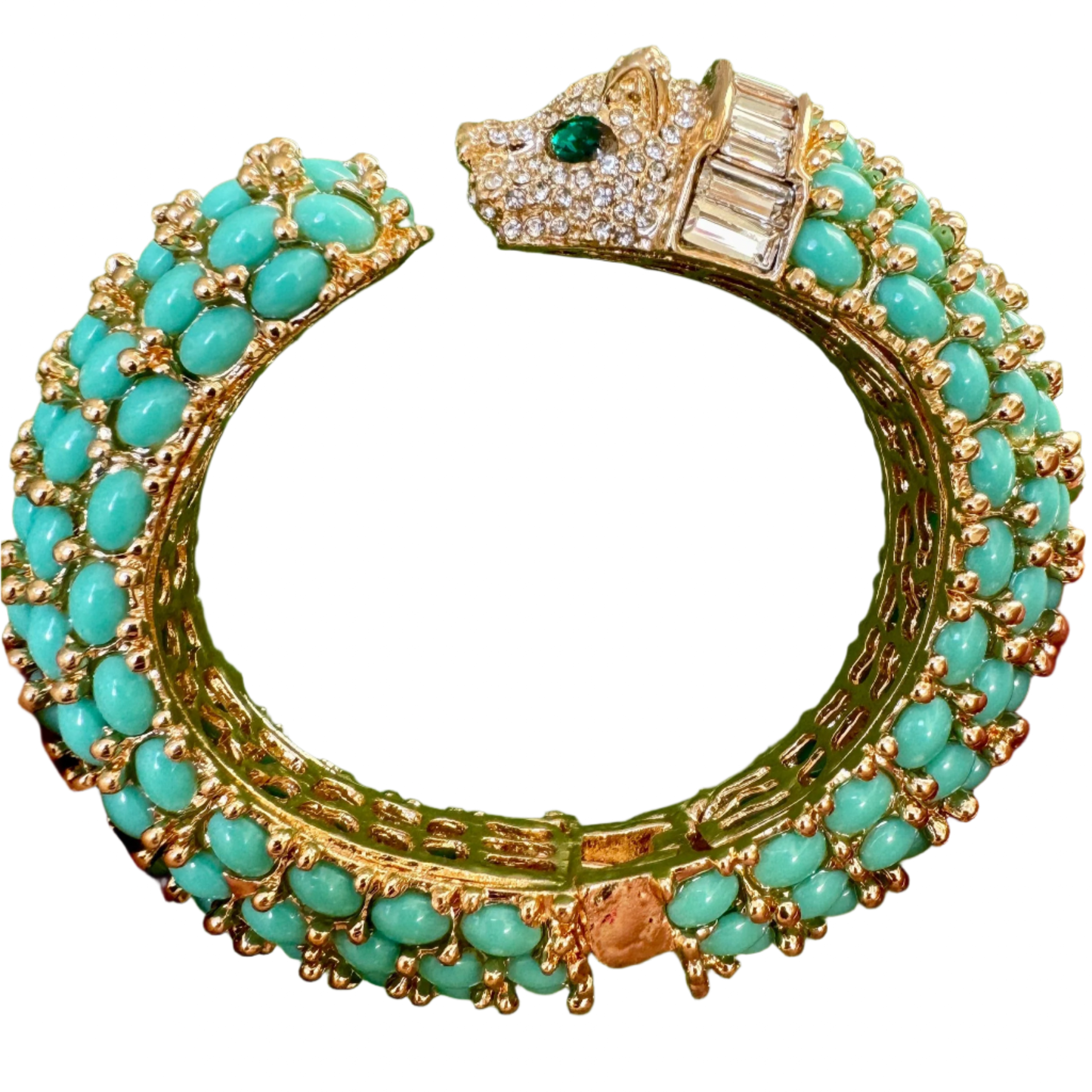 Turquoise Panther Bracelet