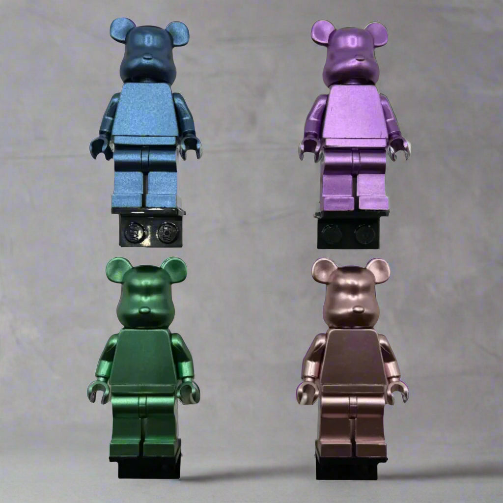 Bearbrick Monochrome Bear Minifigures – 20+ Vibrant Colors!