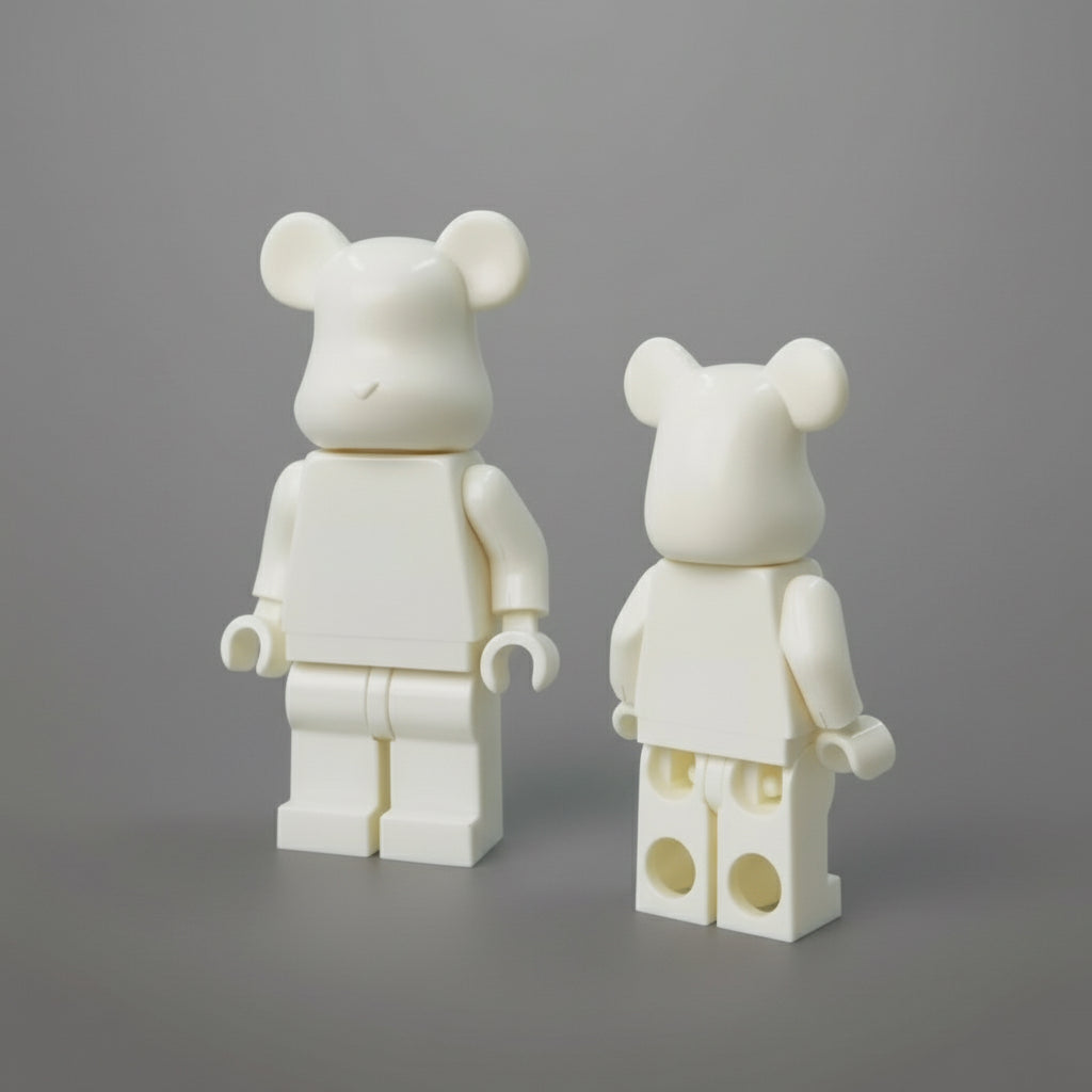 Bearbrick Monochrome Bear Minifigures – 20+ Vibrant Colors!