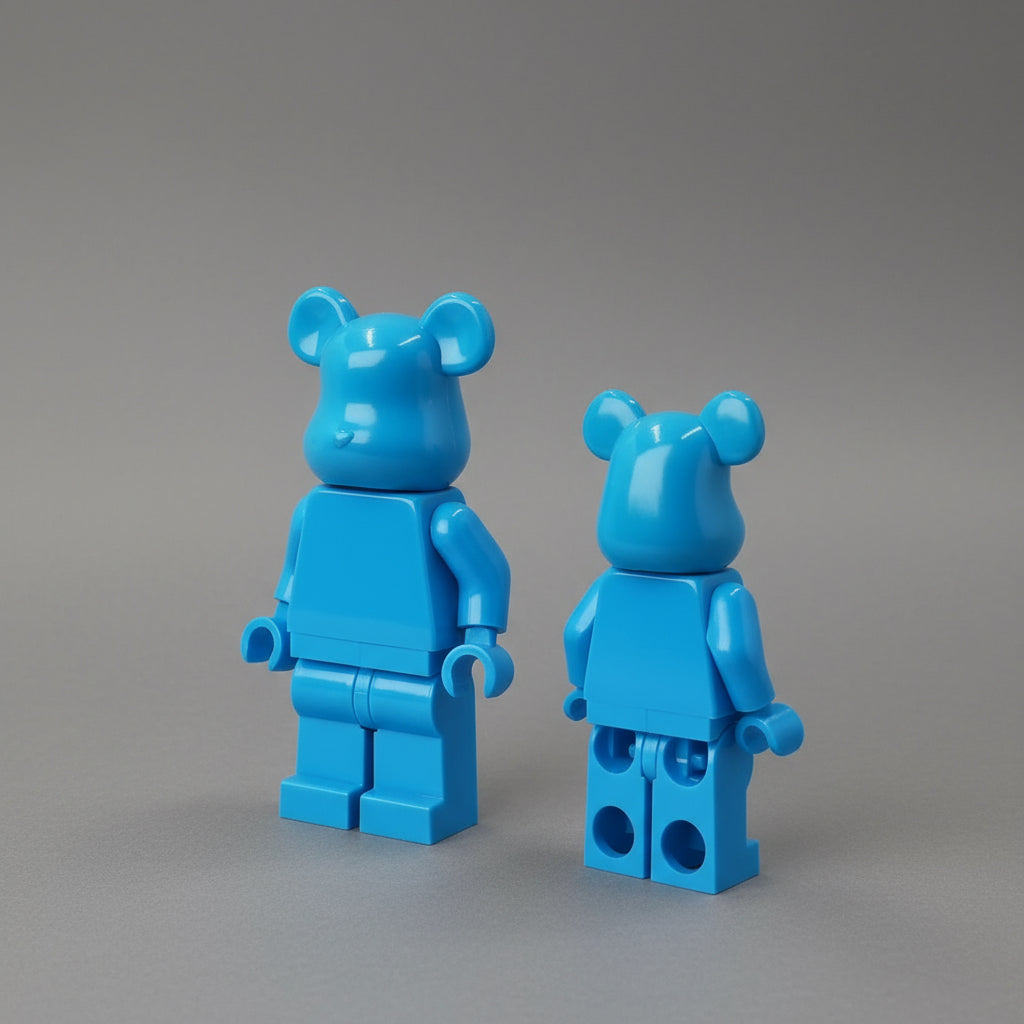 Bearbrick Monochrome Bear Minifigures – 20+ Vibrant Colors!