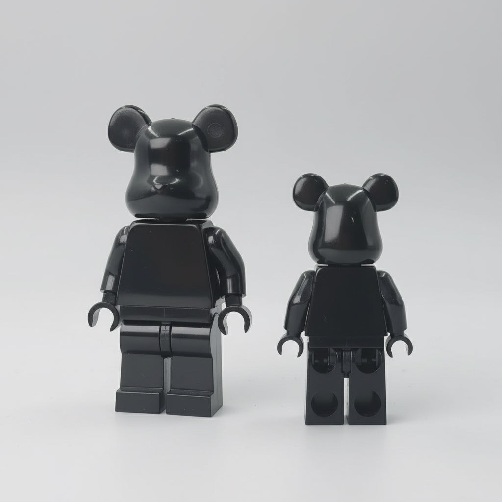 Bearbrick Monochrome Bear Minifigures – 20+ Vibrant Colors!
