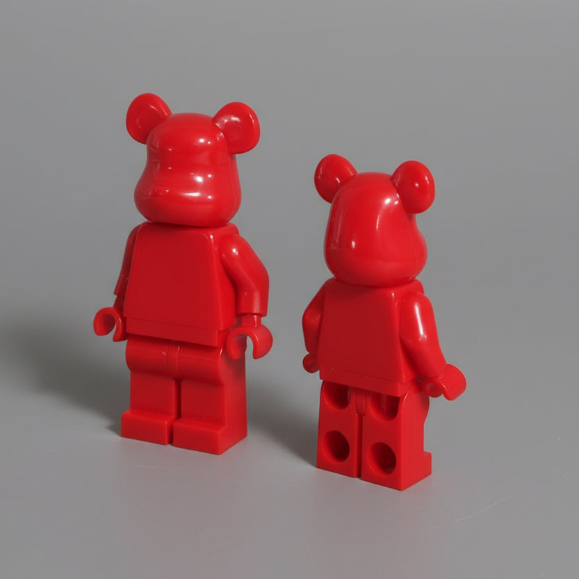 Bearbrick Monochrome Bear Minifigures – 20+ Vibrant Colors!