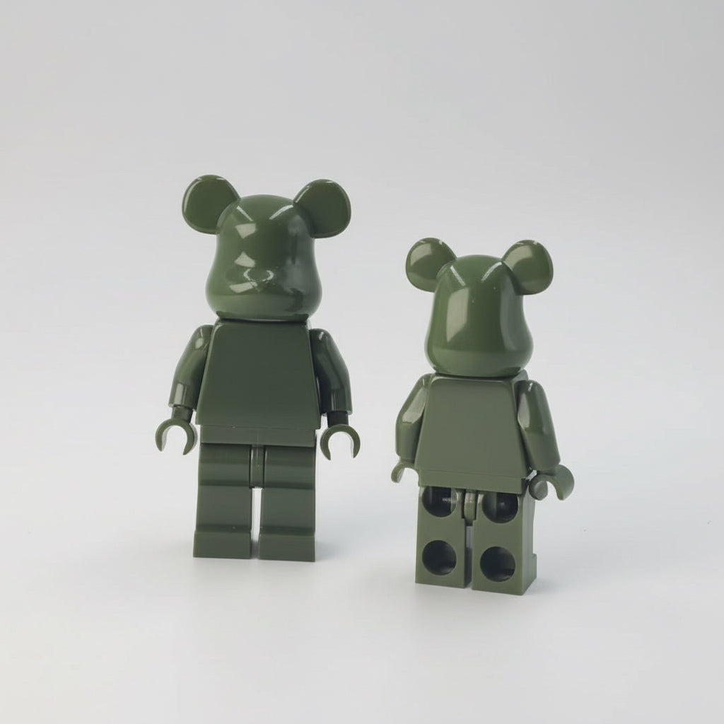 Bearbrick Monochrome Bear Minifigures – 20+ Vibrant Colors!