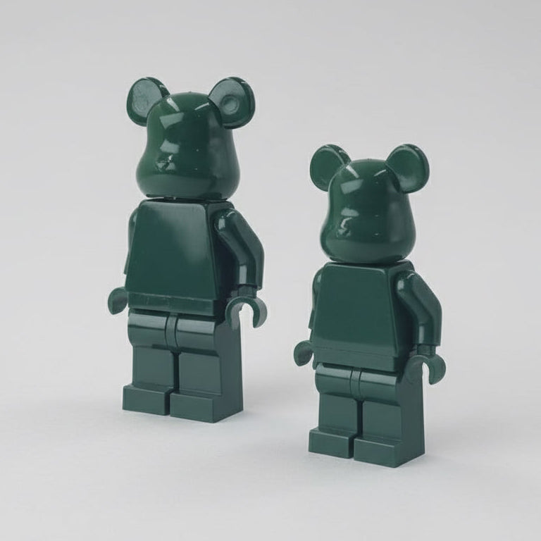 Bearbrick Monochrome Bear Minifigures – 20+ Vibrant Colors!