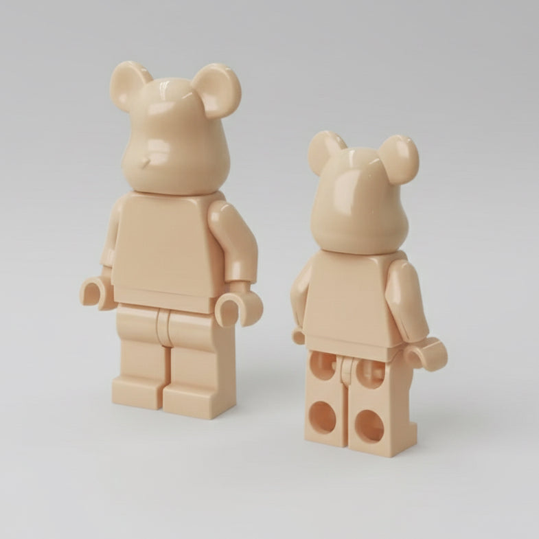 Bearbrick Monochrome Bear Minifigures – 20+ Vibrant Colors!