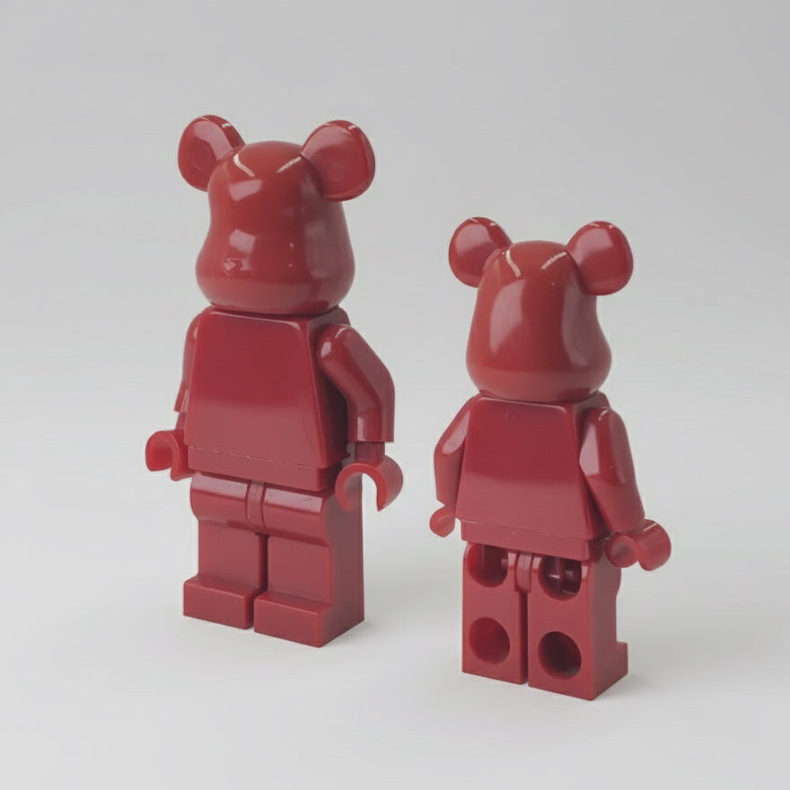 Bearbrick Monochrome Bear Minifigures – 20+ Vibrant Colors!