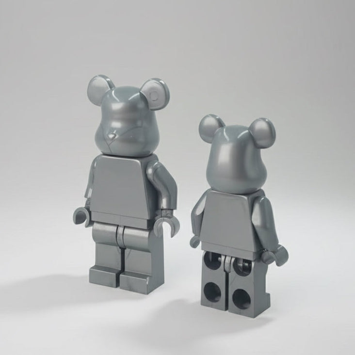 Bearbrick Monochrome Bear Minifigures – 20+ Vibrant Colors!