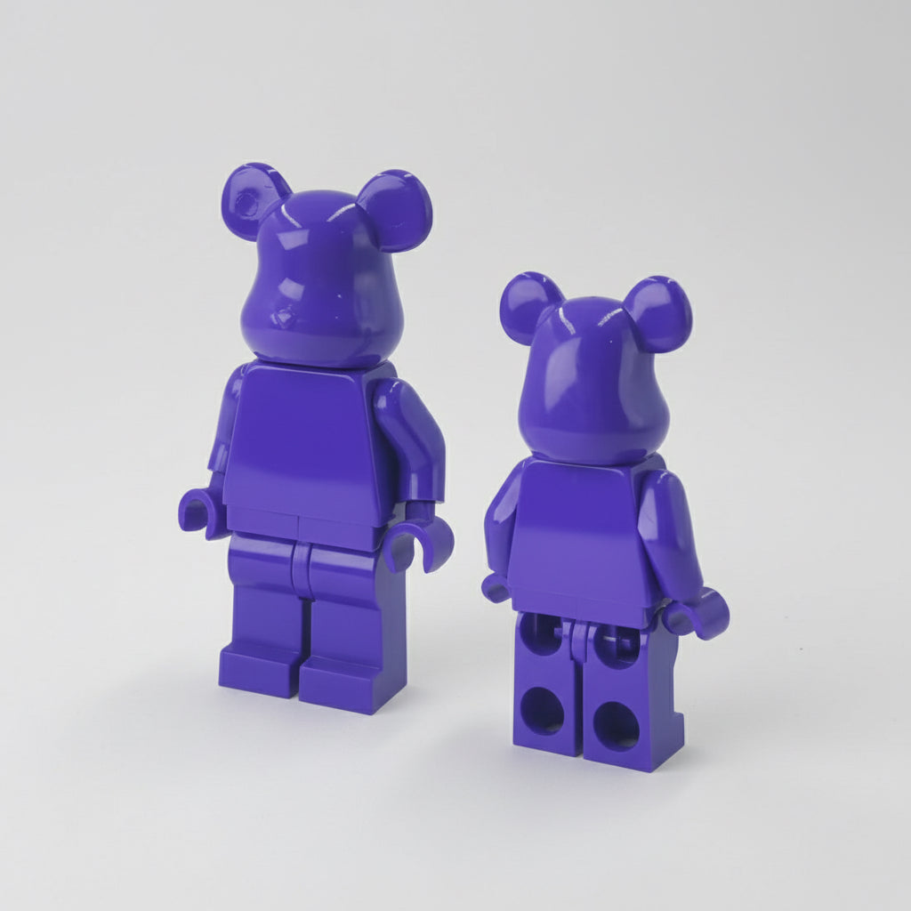 Bearbrick Monochrome Bear Minifigures – 20+ Vibrant Colors!