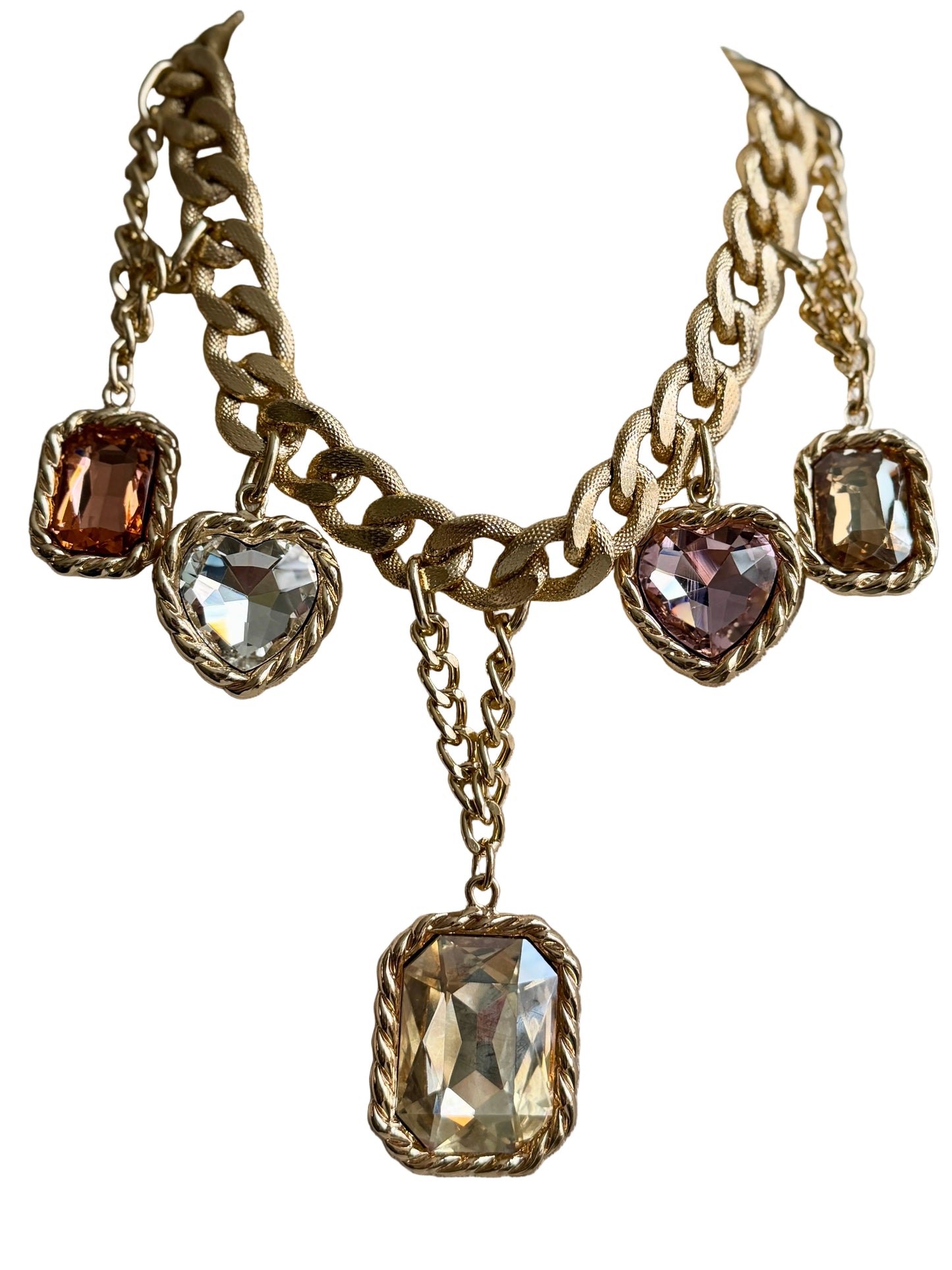 French Jewel Chain Belt / Necklace