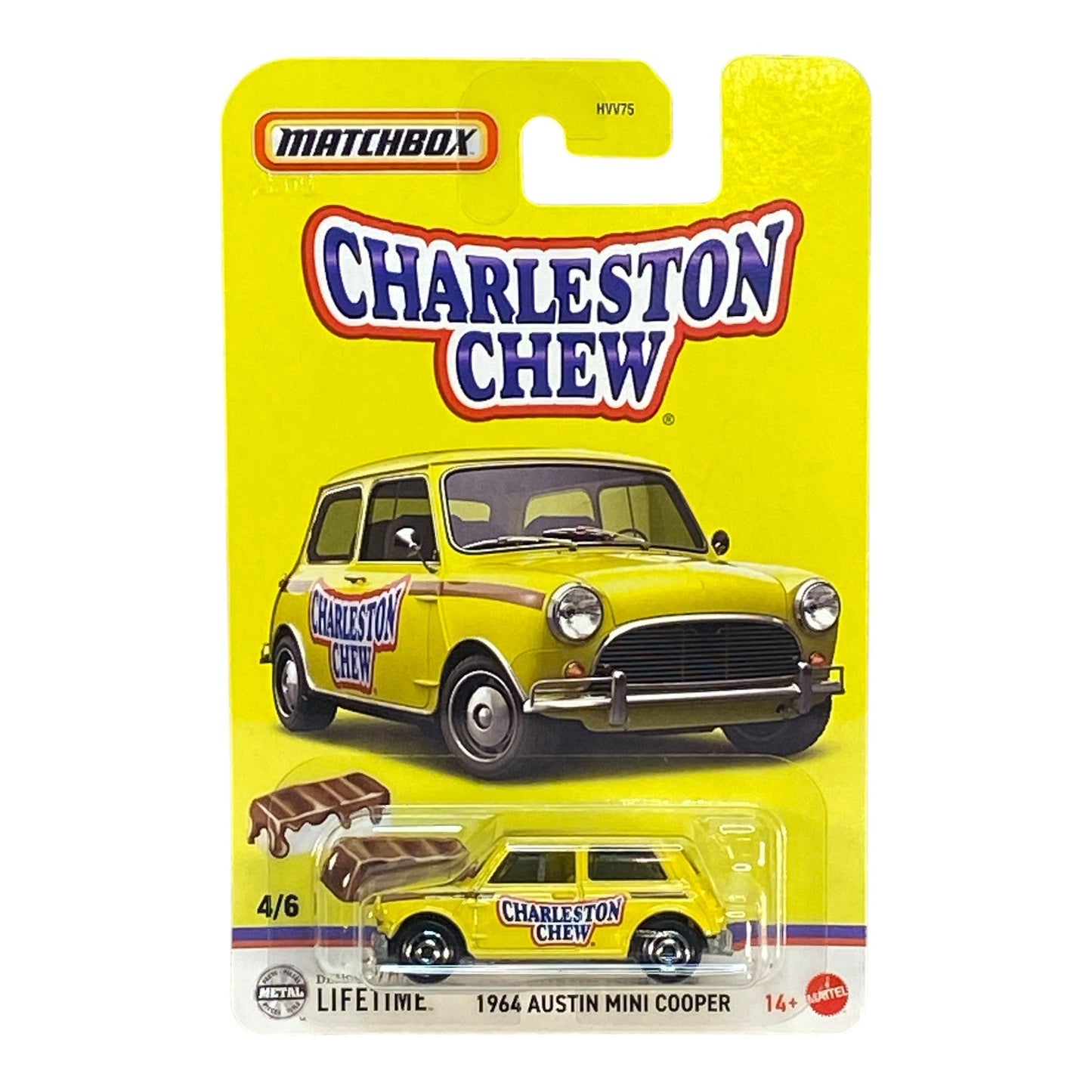 Matchbox 1964 Austin Mini Cooper - Charleston Chew - Matchbox Series 4/6