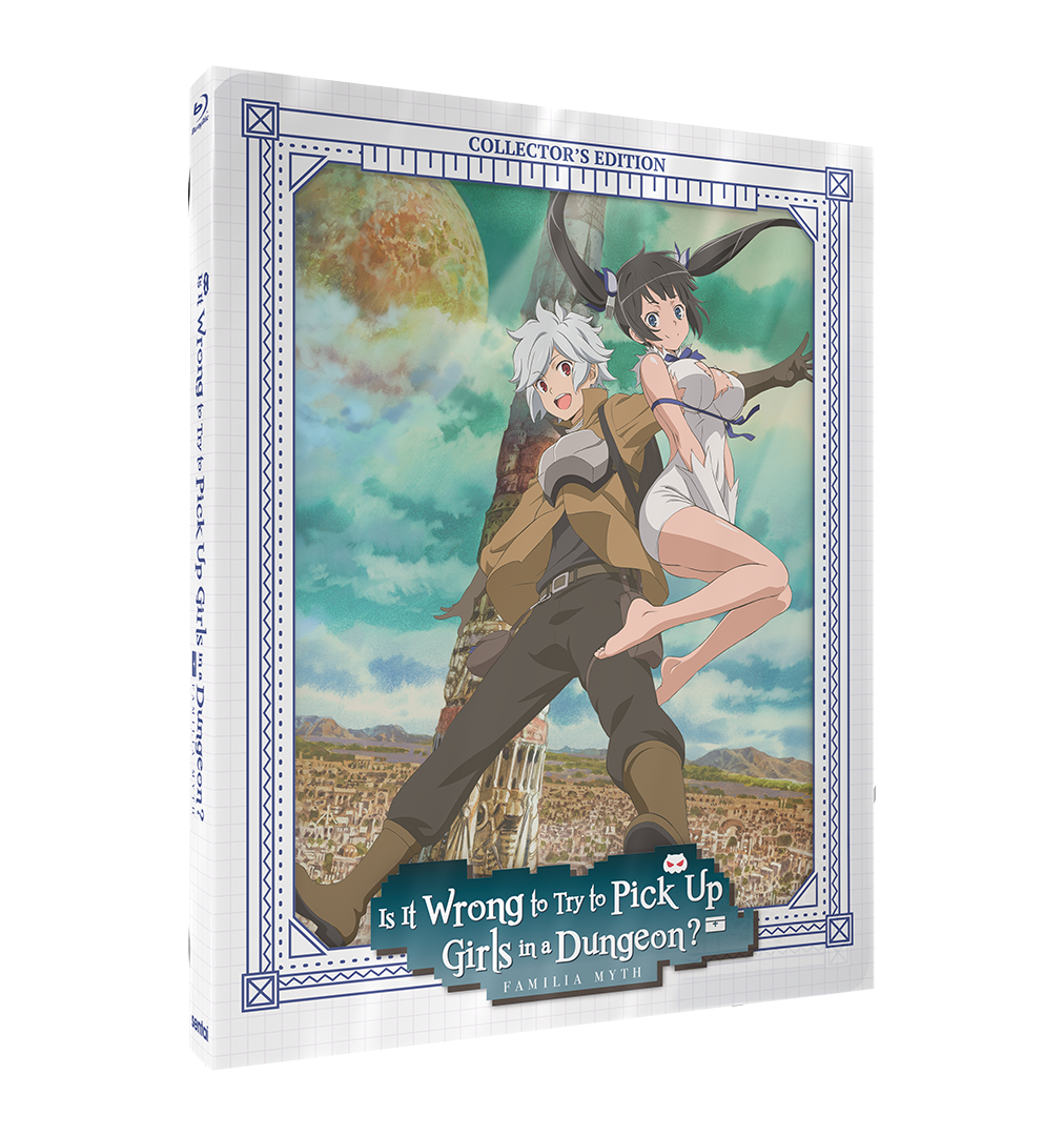 Is It Wrong To Try To Pick Up Girls In A Dungeon!? - Season 1 - SteelBook