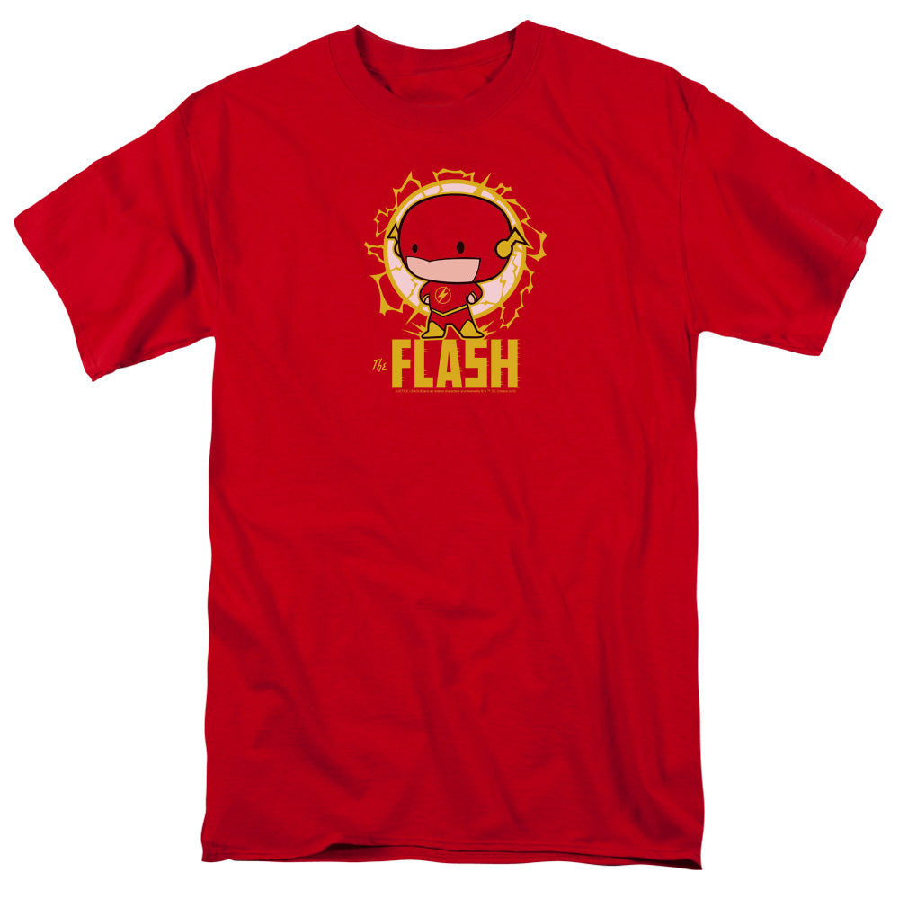 Dc Flash Flash Chibi Mens T Shirt Red Officially Licensed