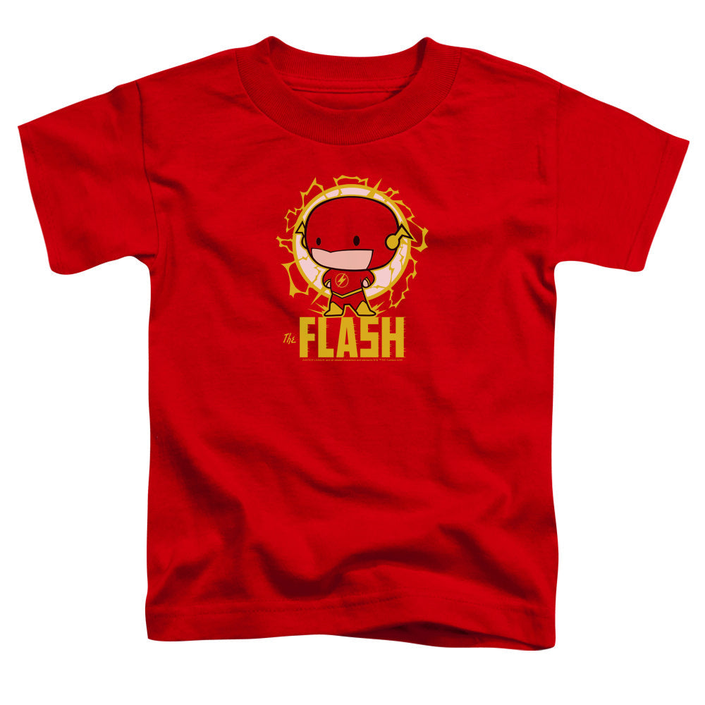 Dc Flash Flash Chibi Toddler Kids Youth T Shirt Red Officially Licensed