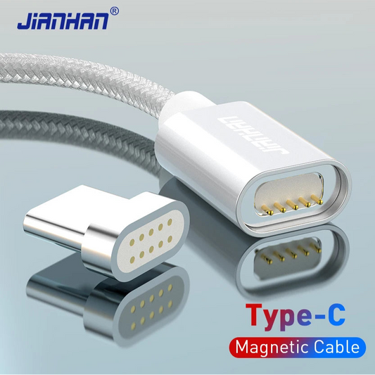 Jianhan Type-C magnetic cable on a light gray background