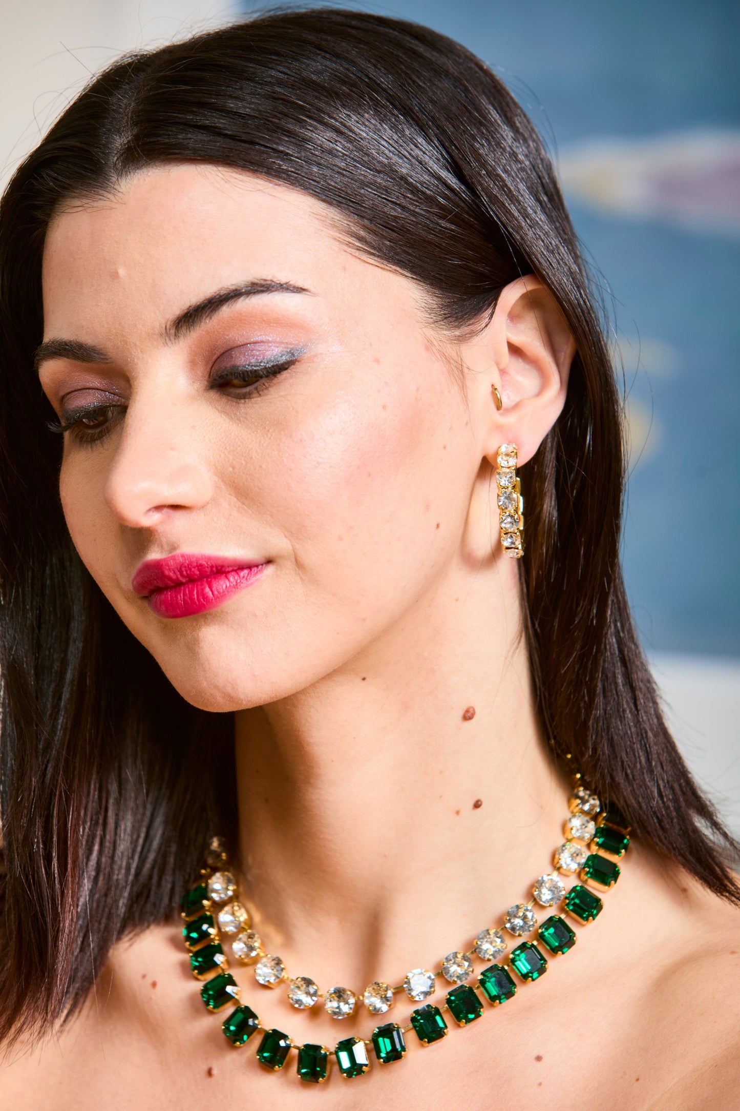 Daphne Crystal Riviera Necklace