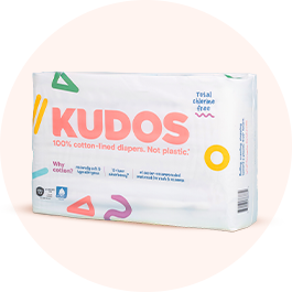 Diaper Box | 100% Cotton-Lined TCF Diapers Size 1-6 | Kudos