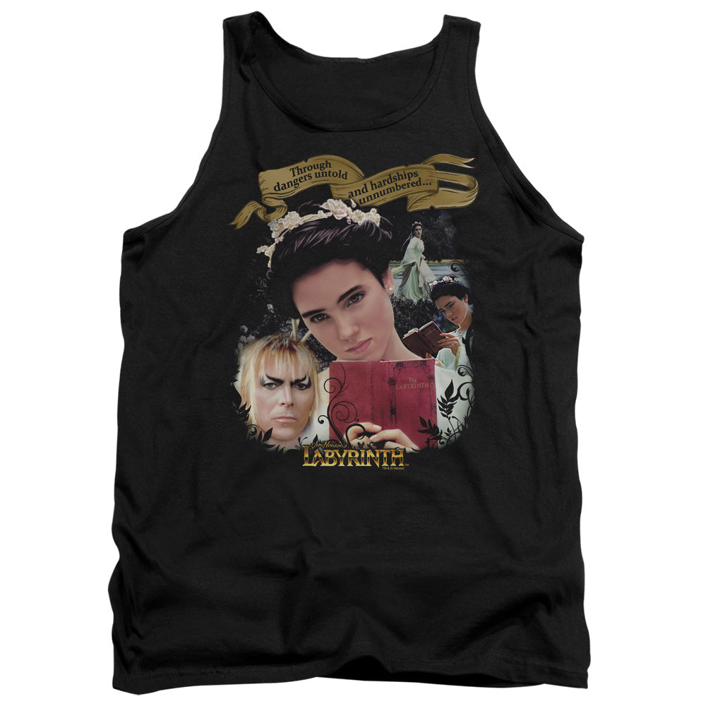 Labyrinth Dangers Untold Mens Tank Top Shirt Black Officially Licensed