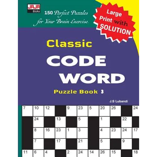 Classic CODE WORD Puzzle Book