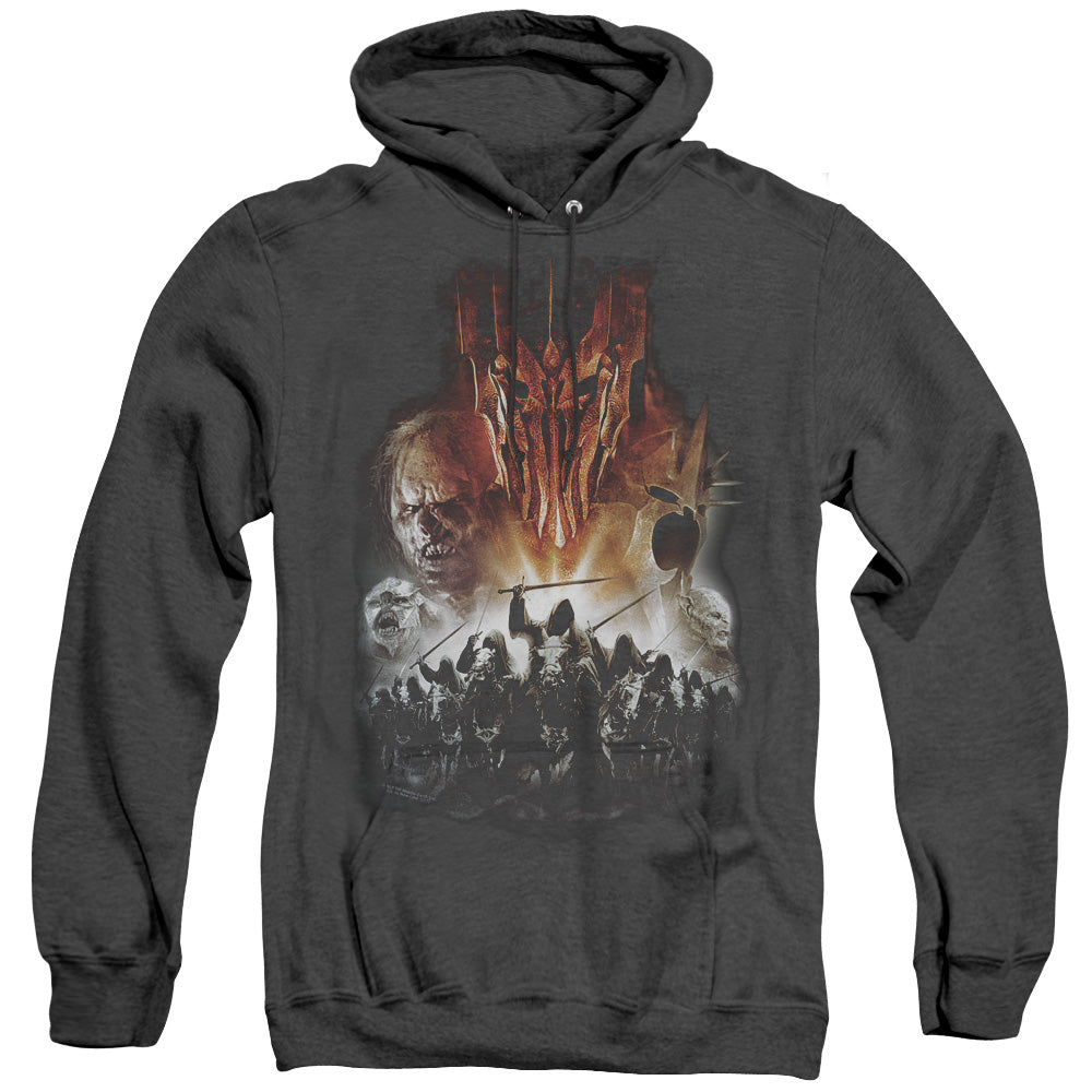 Lor Evil Rising Heather Mens Hoodie Black