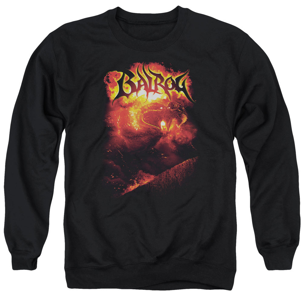 Lord Of The Rings Balrog Mens Crewneck Sweatshirt Black
