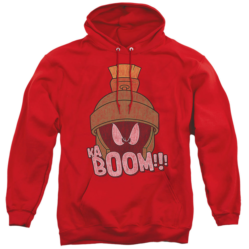 Looney Tunes Kaboom Mens Hoodie Red Officially Licensed
