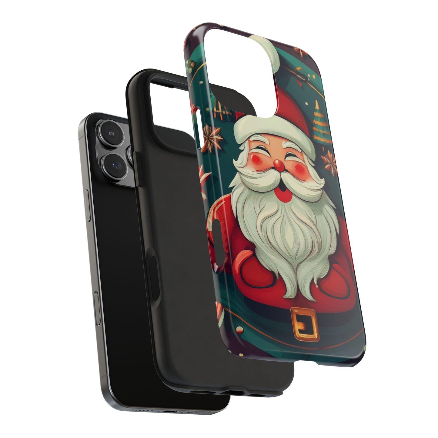Red Santa Spread Love Tough Phone Cases