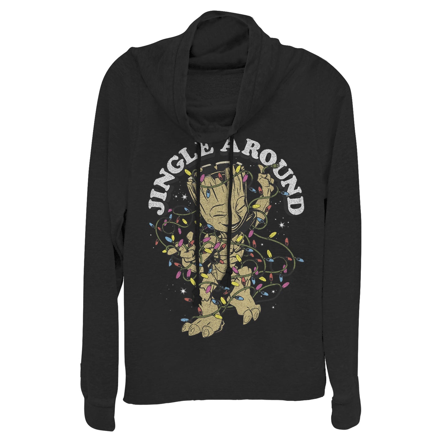 Marvel Jingle Groot Junior's Cowl Neck