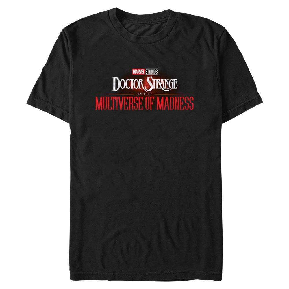Marvel Doctor Strange Rendered Logo Mens T Shirt