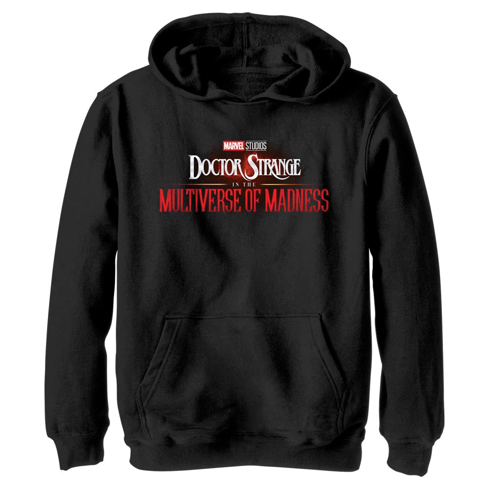 Marvel Doctor Strange Rendered Logo Boys Kids Lightweight Hoodie