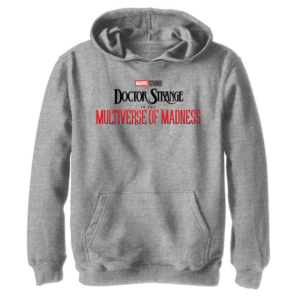 Marvel Doctor Strange 2 Main Logo Boys Kids Lightweight Hoodie